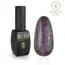 Гель-лак Milano 8ml PHOENIX(Феникс) № B-01
